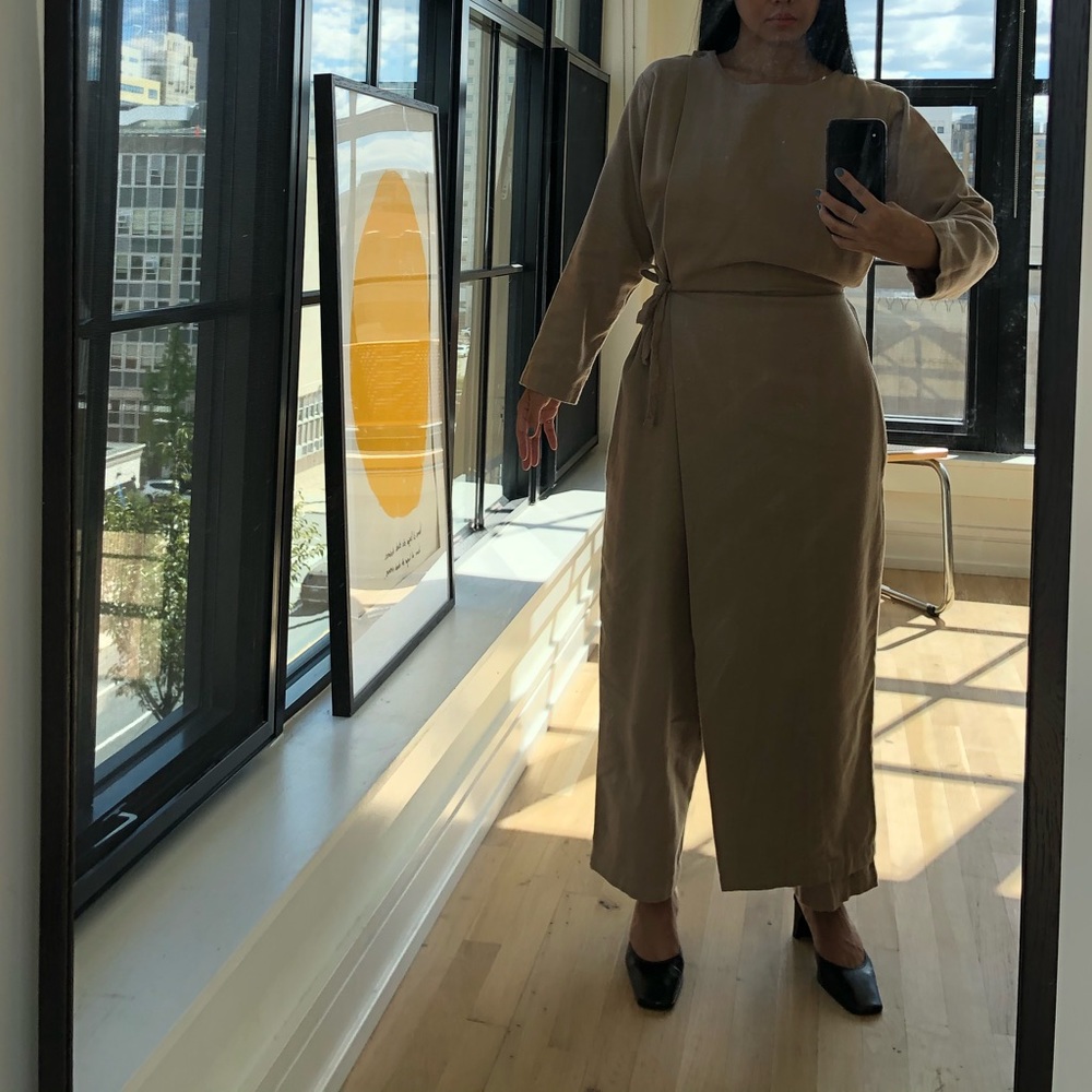 Black Crane Jumpsuit